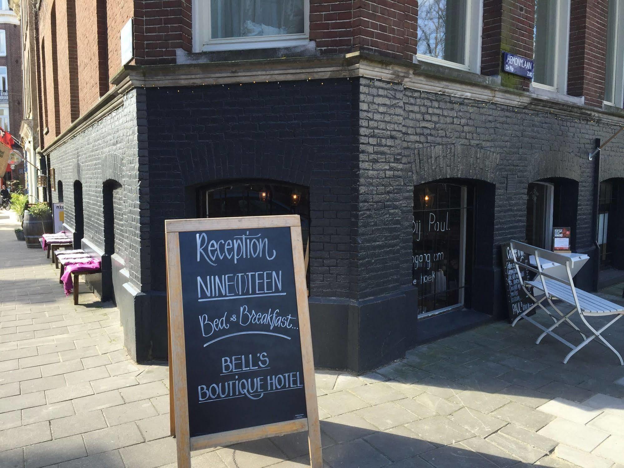 Nine-T-Teen Bed And Boutique Amsterdam Bagian luar foto
